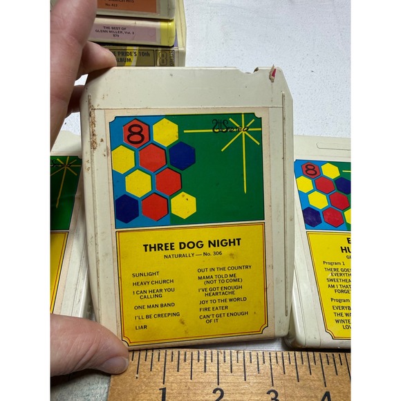 Lot of 11 Vintage 8 Track Tapes Johnny Mathis Osmonds Burt Bacharach Rock Jazz - Picture 9 of 17